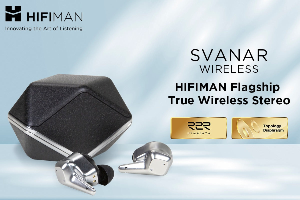 HIFIMAN Introduces SVANAR True Wireless ANC Earbuds for Audiophiles