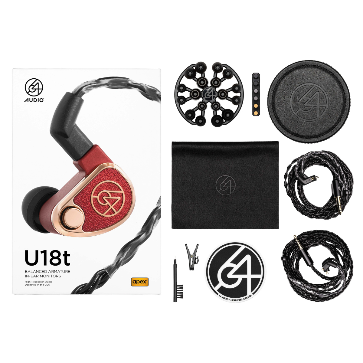 64 Audio U18t IEM - The Audio Store