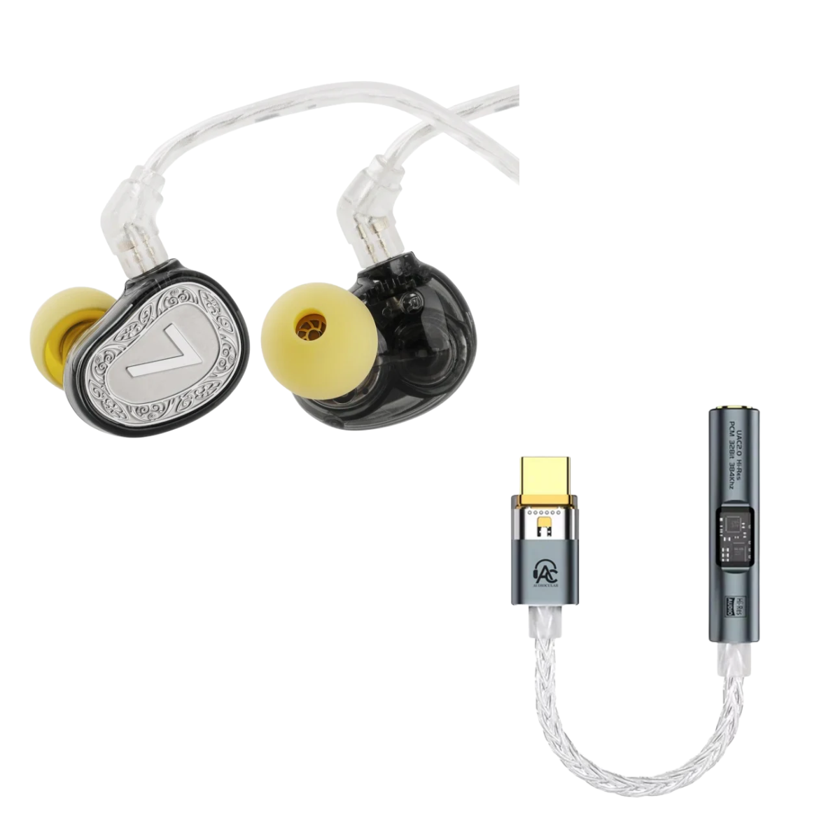 7HZ Elua Ultra IEM & Audiocular Spark DAC