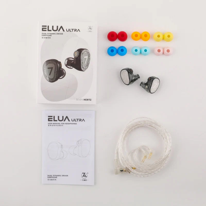 7HZ Elua Ultra Dual Dynamic Drivers IEM