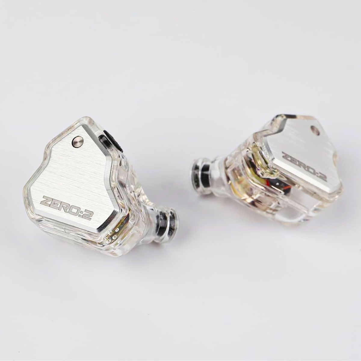 Open Box 7HZ x Crinacle Zero 2 IEM - Without Mic / Silver - The Audio Store