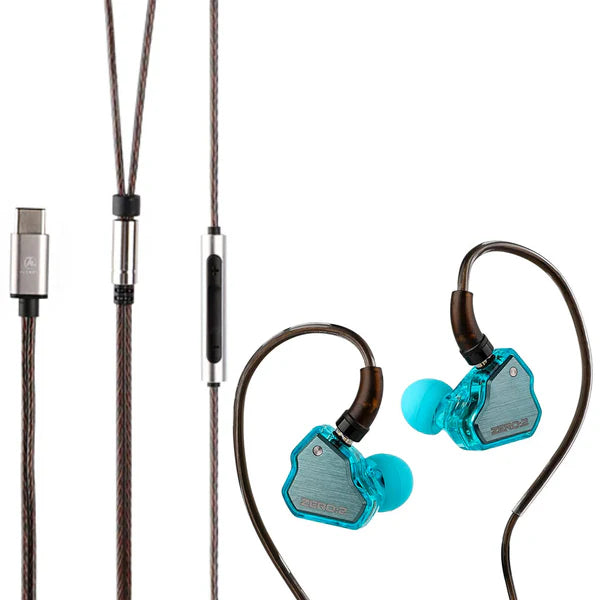 7HZ x Crinacle Zero 2 Type-C Plug with Mic IEM - The Audio Store