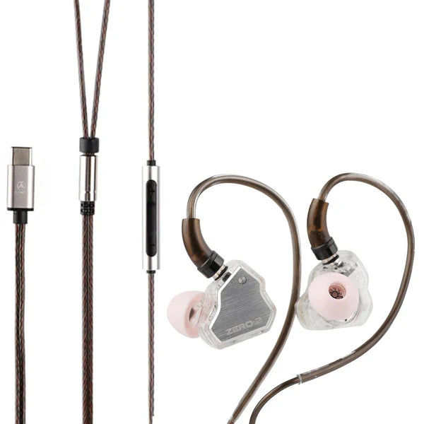 7HZ x Crinacle Zero 2 Type-C Plug with Mic IEM - The Audio Store
