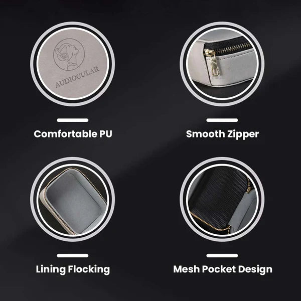 AUDIOCULAR AC37 Luxe Carry Case For In-ear monitors