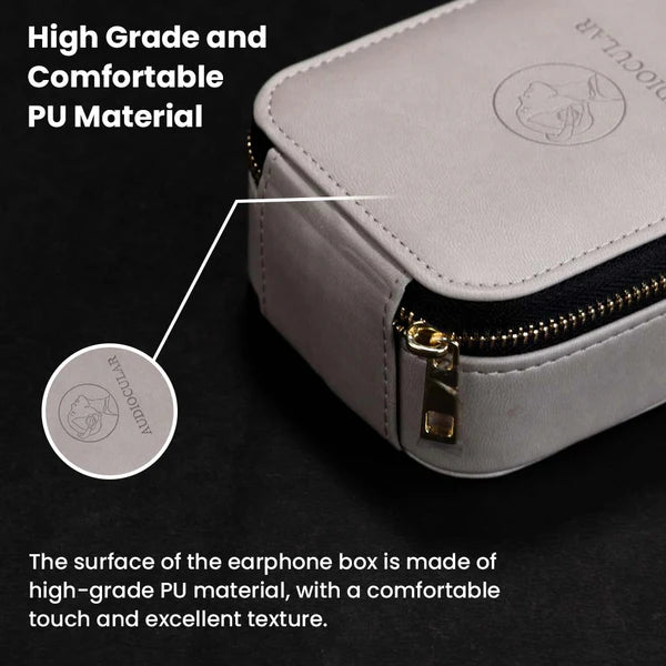 AUDIOCULAR AC37 Luxe Carry Case For In-ear monitors