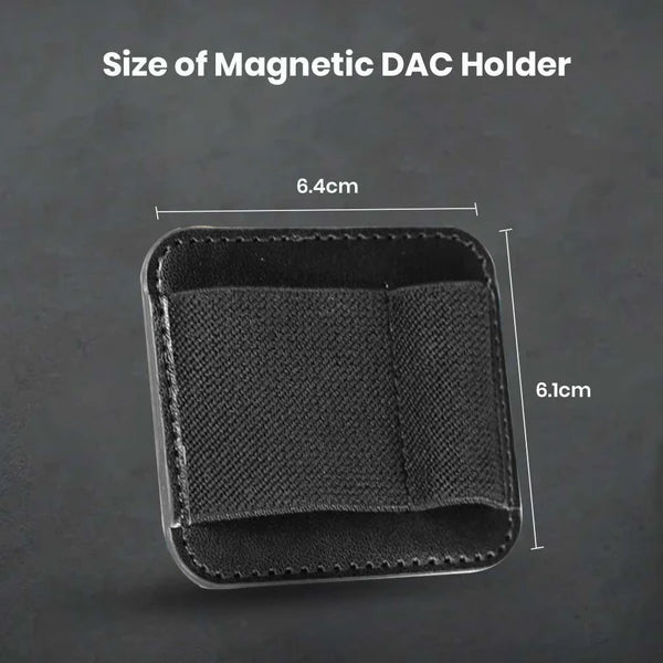 AUDIOCULAR AC42 Magnetic DAC Dongle Holder – MagSafe-Compatible Holster