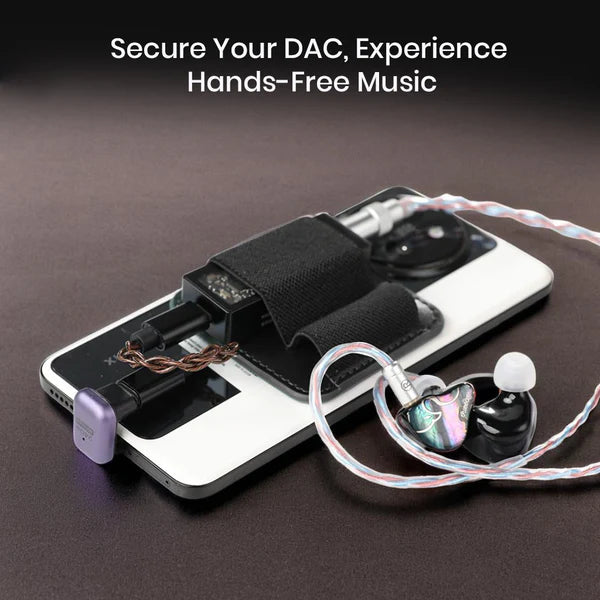 AUDIOCULAR AC42 Magnetic DAC Dongle Holder – MagSafe-Compatible Holster