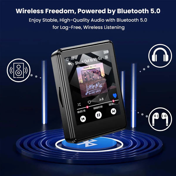 AUDIOCULAR M01 Portable Mp3 Music Player With FM & Built-in Speaker