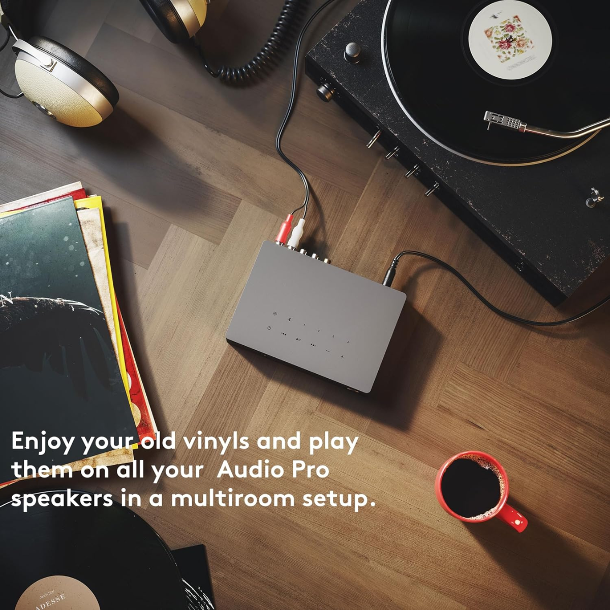 Audio Pro Link 2 Wireless HiFi Adapter for Audio Streaming & Multiroom