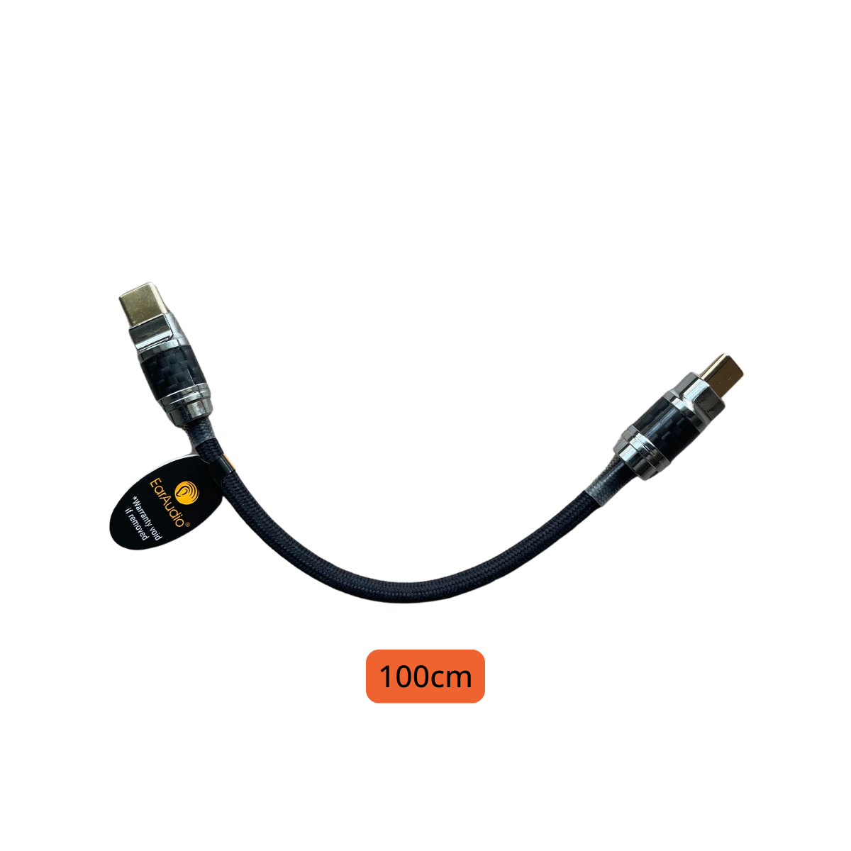 EarAudio Premium OCC Copper Type C to Type C Interconnect Cable