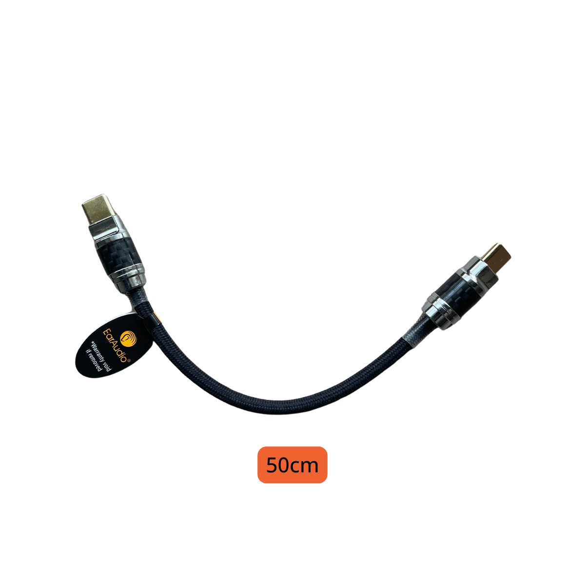 EarAudio Premium OCC Copper Type C to Type C Interconnect Cable