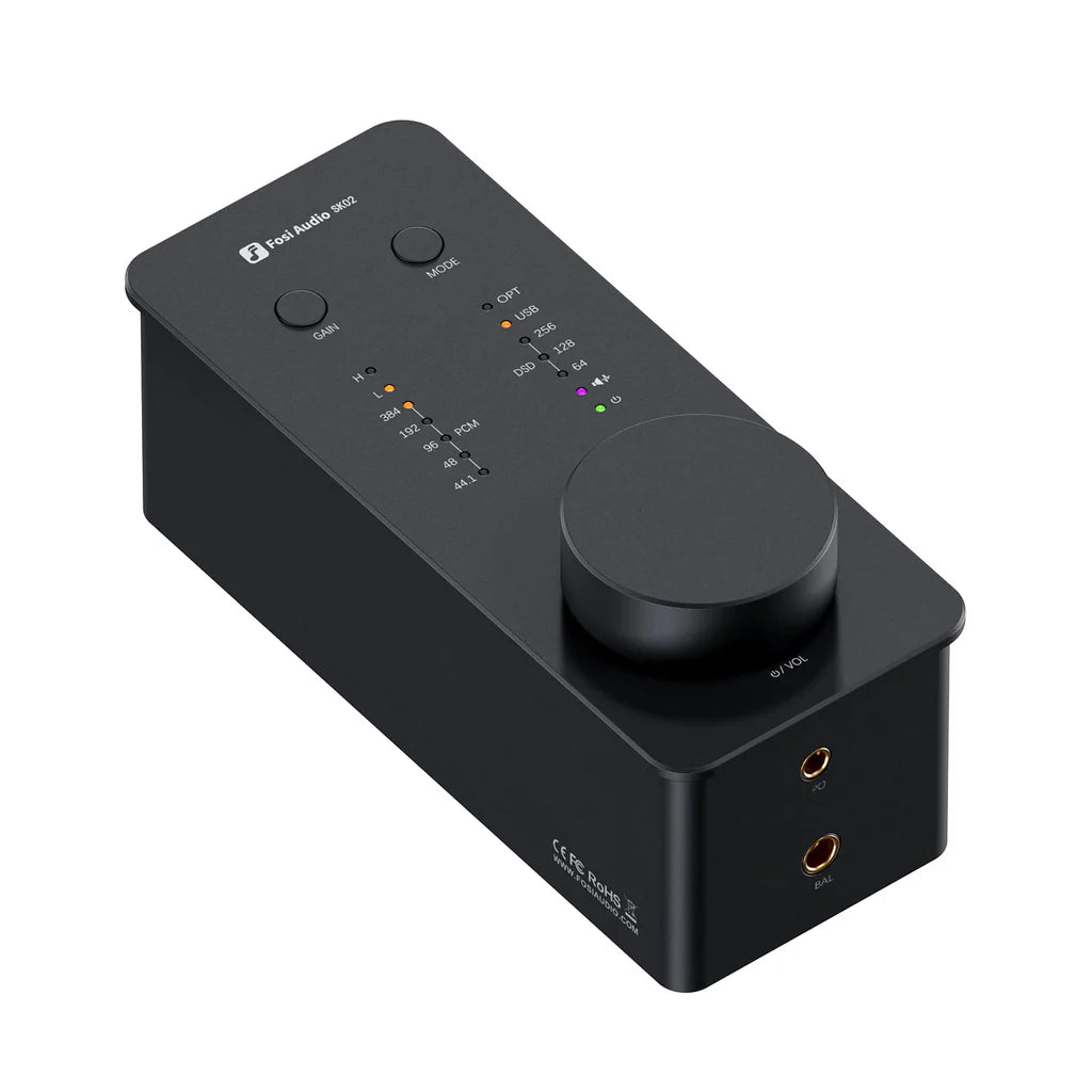 Fosi Audio SK02 Desktop DAC & Headphone Amplifier