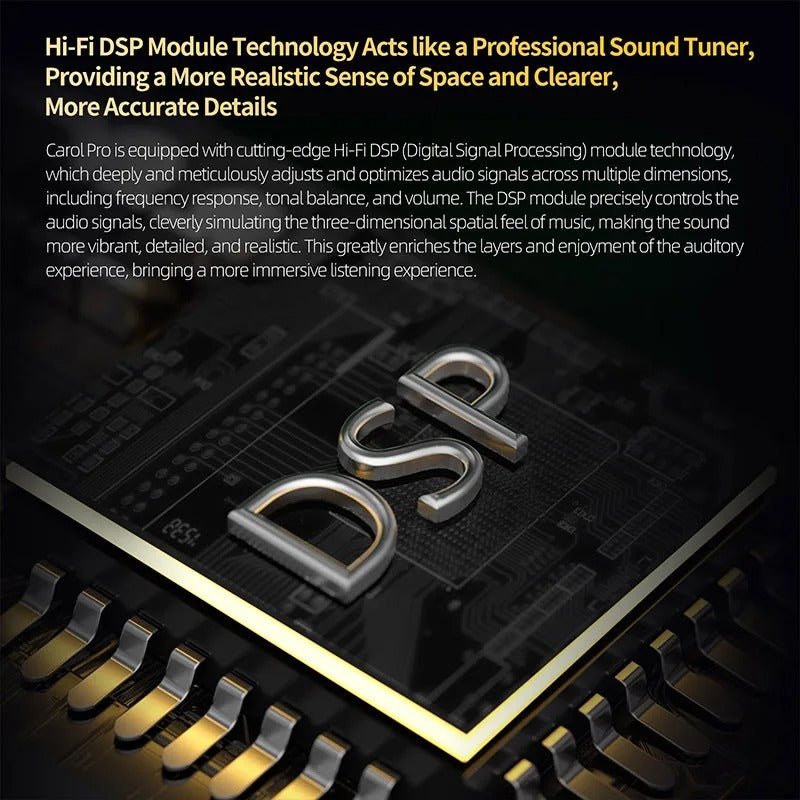 KZ Carol Pro Noise Cancelling True Wireless Earbuds