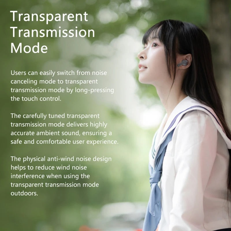 MOONDROP MOCA True Wireless Headphone (TWS) features ANC & Transparent mode
