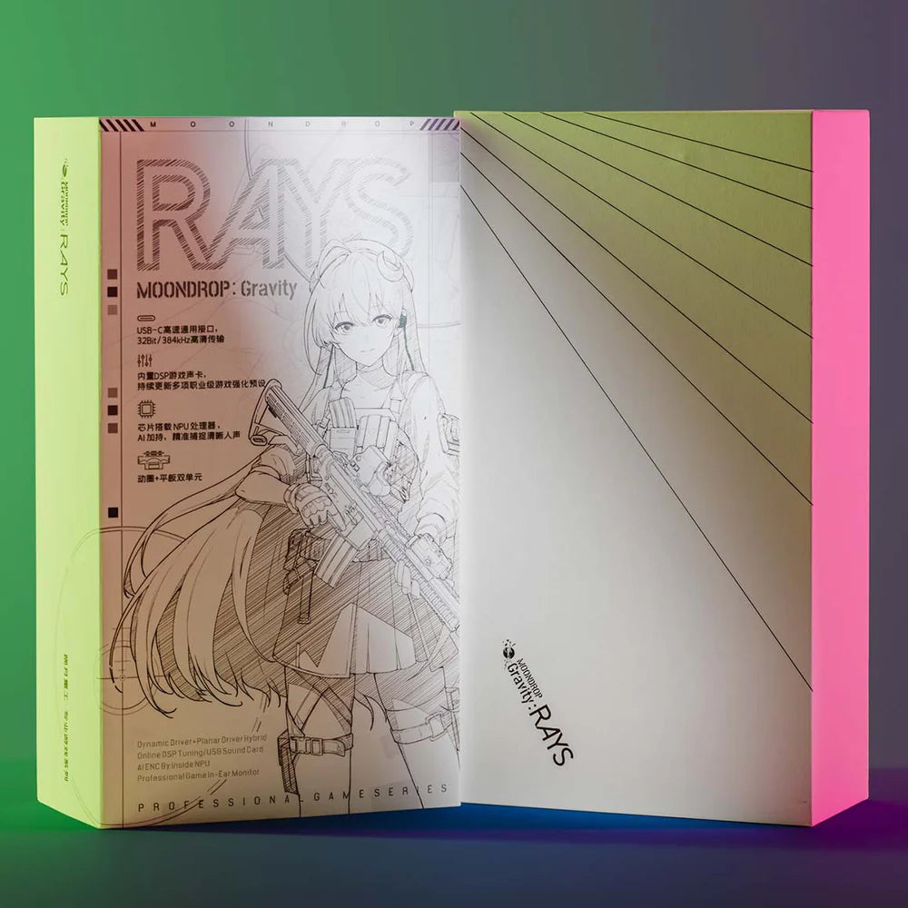 MOONDROP Rays DSP Gaming IEM With Type-C Plug