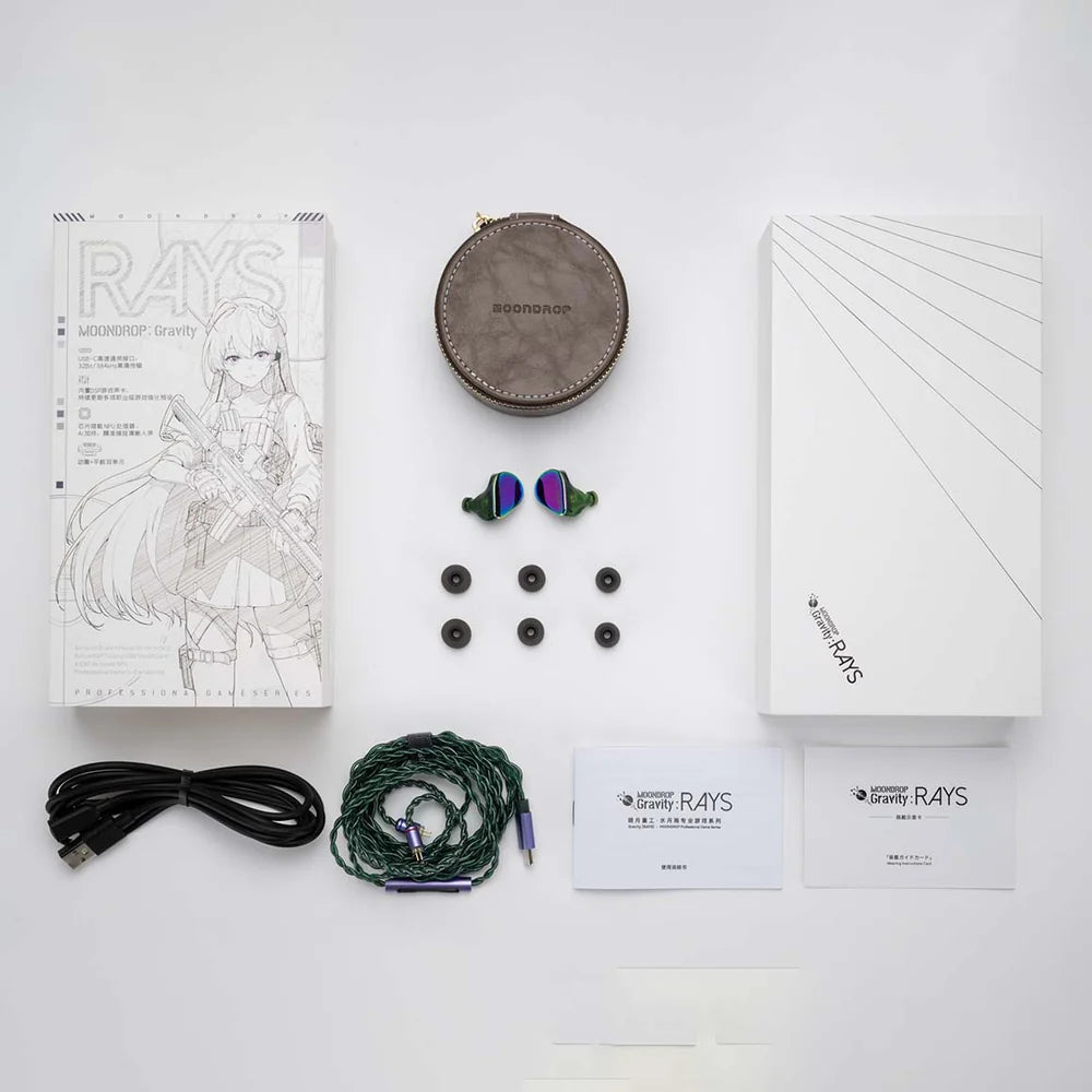 MOONDROP Rays DSP Gaming IEM With Type-C Plug