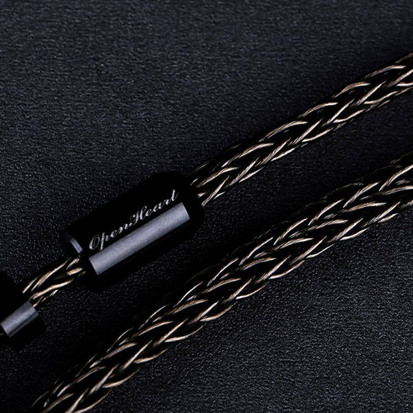 OPENHEART Titanium 16 Strand Cable for Sennheiser 2-Pin Headphones