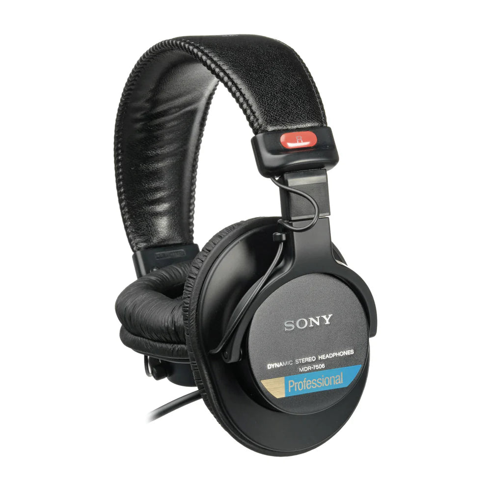 Sony MDR-7506 Closed Back Studio Headphones