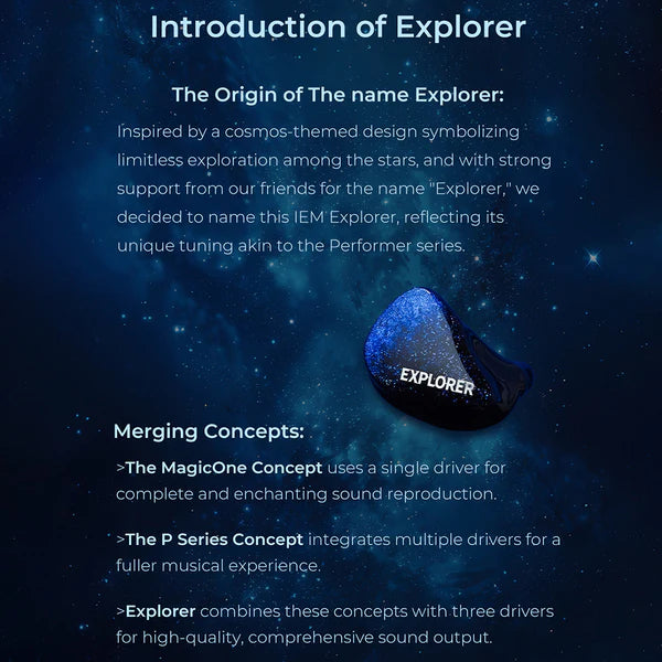 AFUL Explorer Triple Driver IEM - The Audio Store