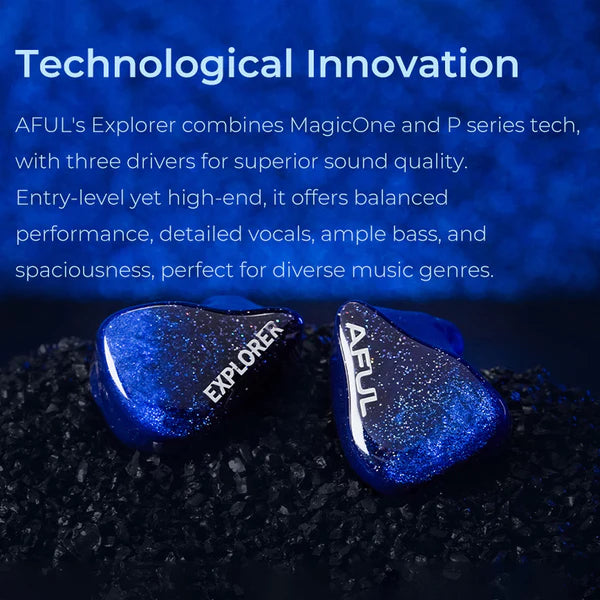 AFUL Explorer Triple Driver IEM - The Audio Store