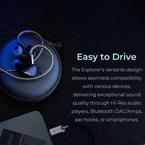 AFUL Explorer Triple Driver IEM - The Audio Store