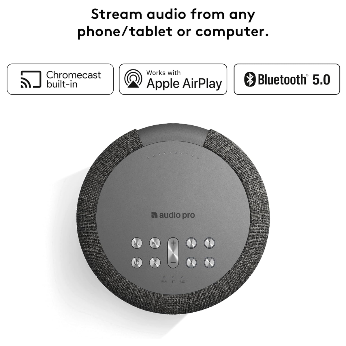 Audio Pro A10 MKII Wireless Multiroom Speaker - The Audio Store