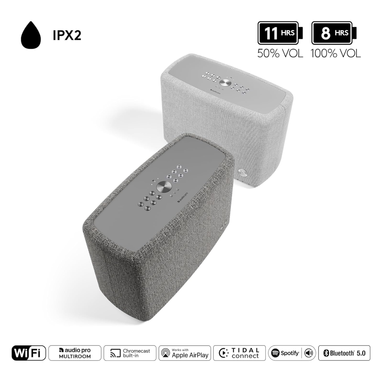 Audio Pro A15 Wireless Multiroom Speaker - The Audio Store