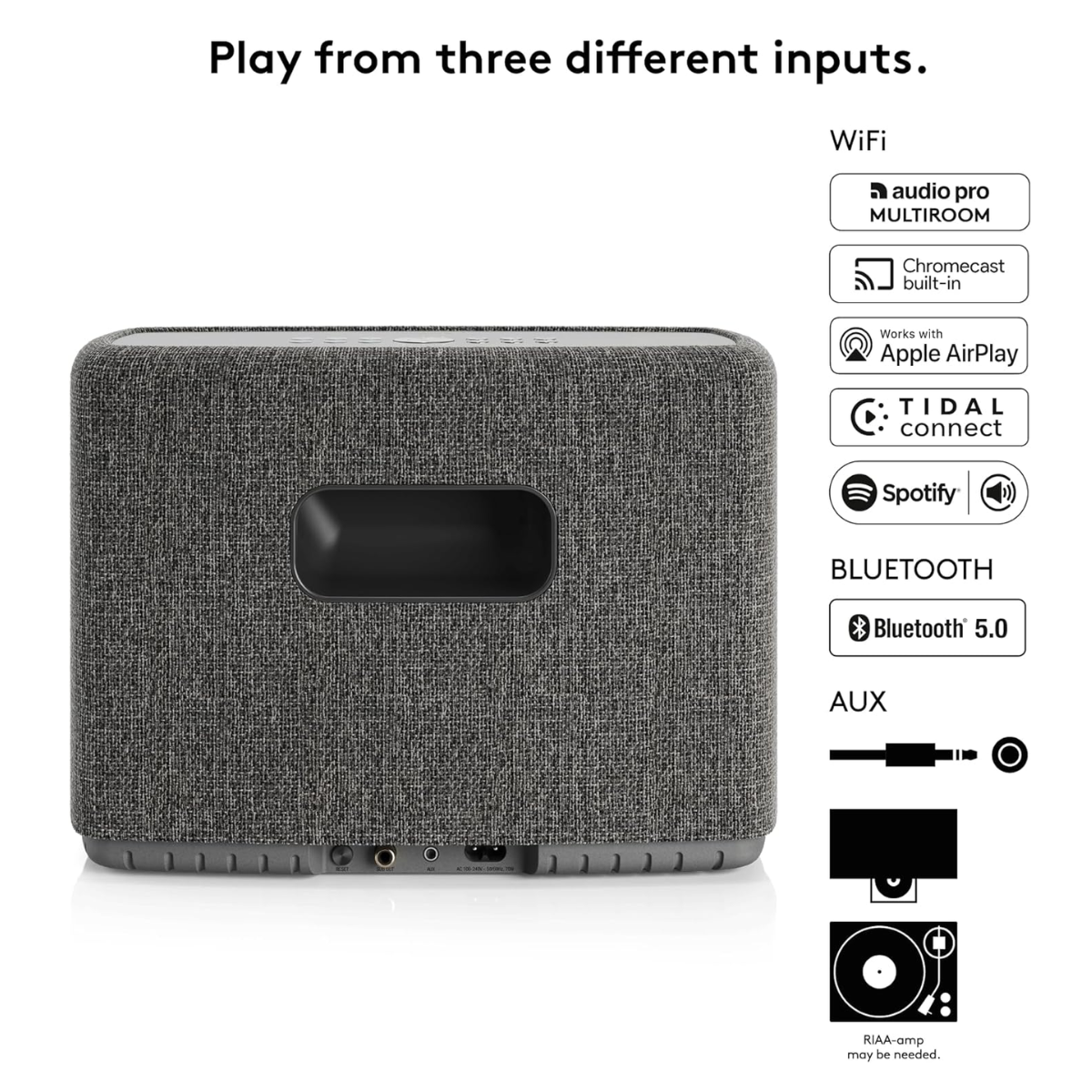 Audio Pro A15 Wireless Multiroom Speaker - The Audio Store
