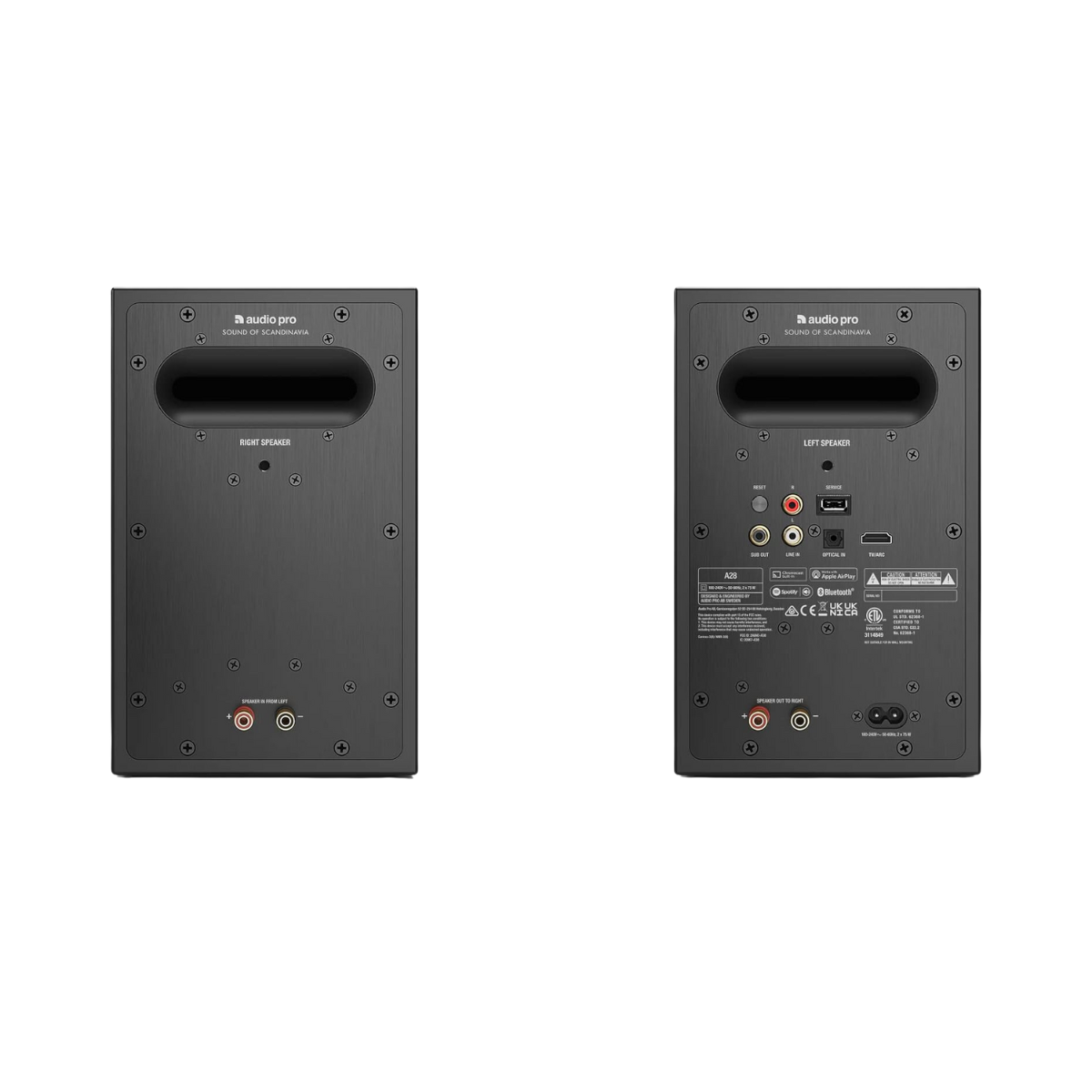 Audio Pro A28 Wireless & WiFi Bookshelf Speaker - The Audio Store