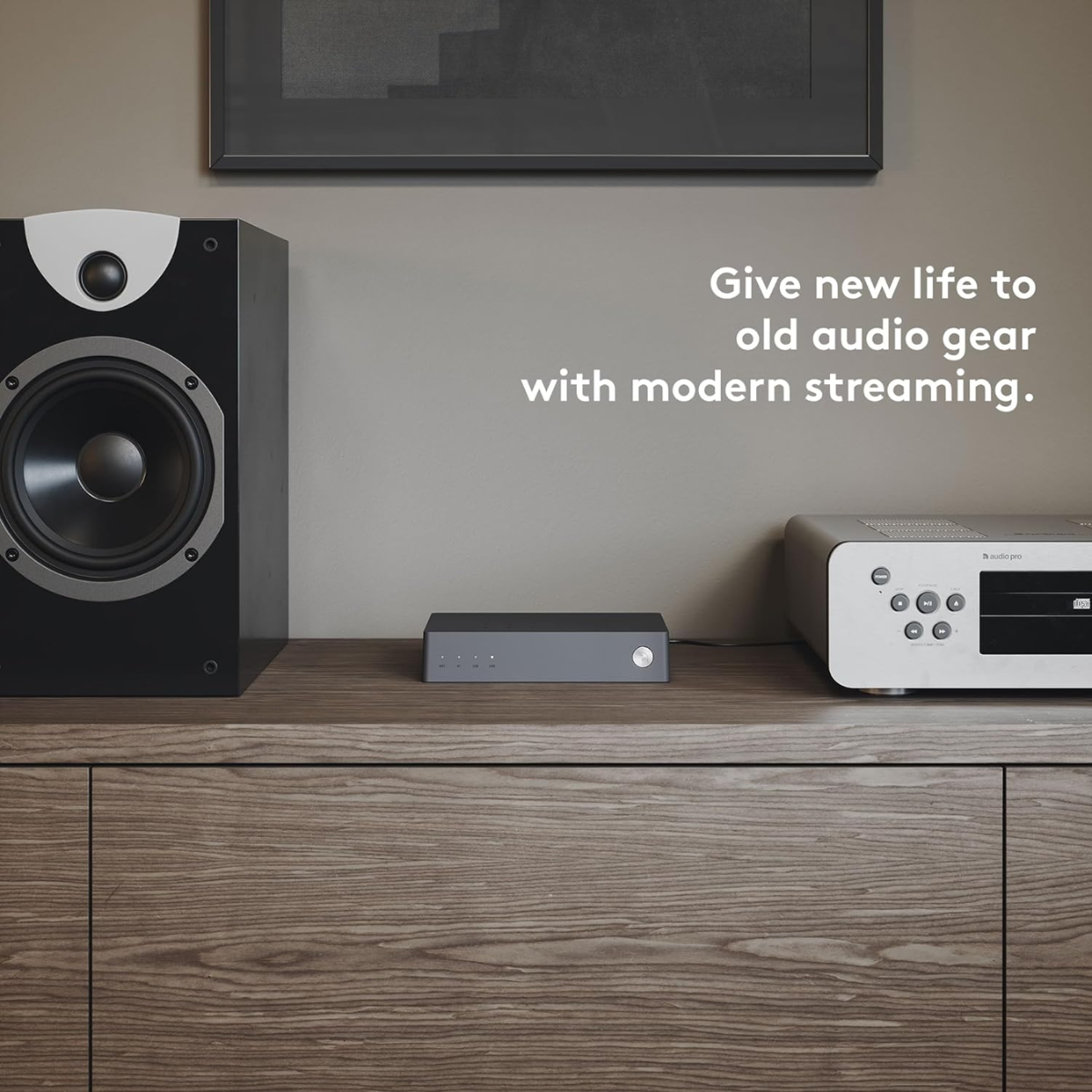 Audio Pro Link 2 Wireless HiFi Adapter for Audio Streaming & Multiroom - The Audio Store