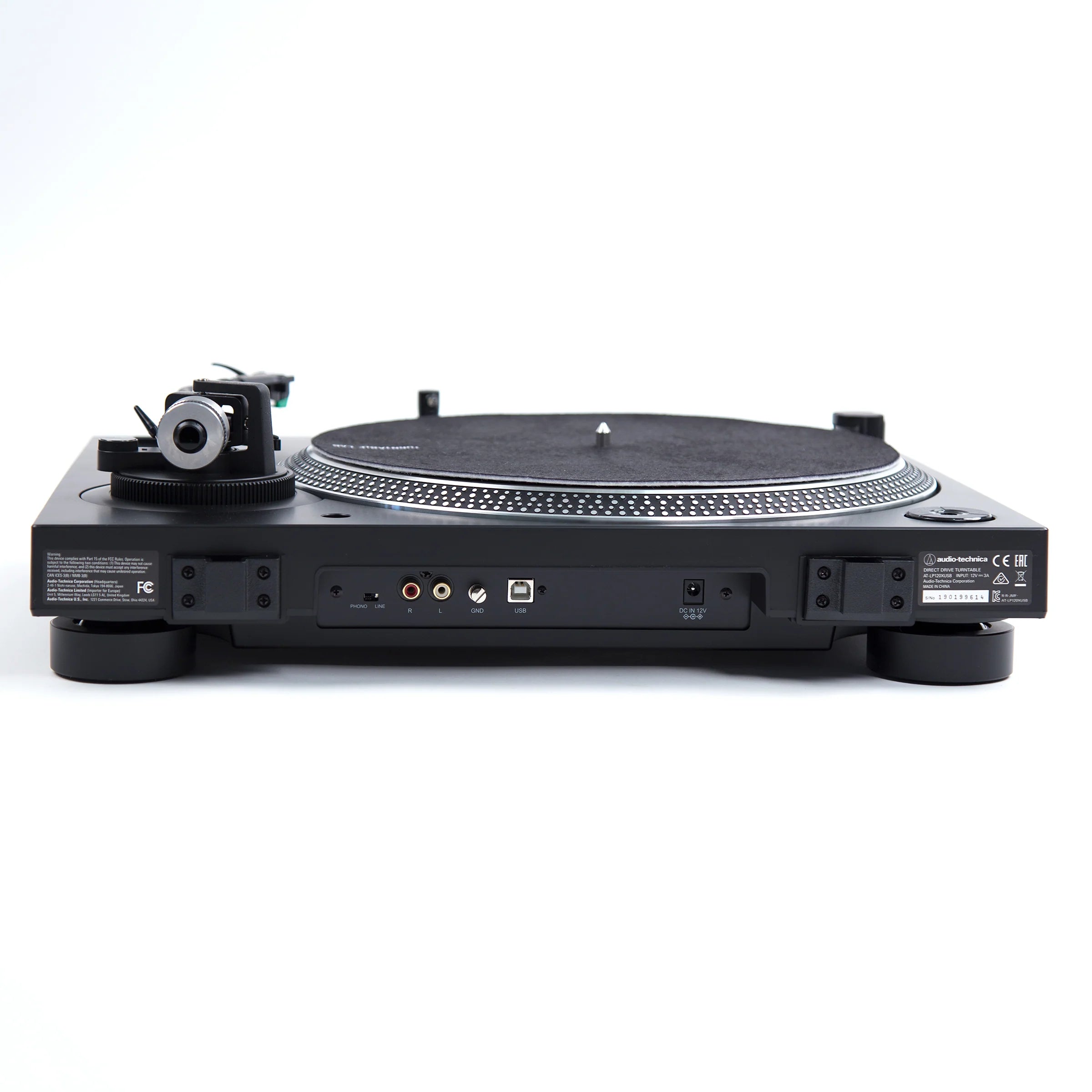 Audio-Technica AT-LP120XUSB Fully Manual Stereo Turntable - The Audio Store