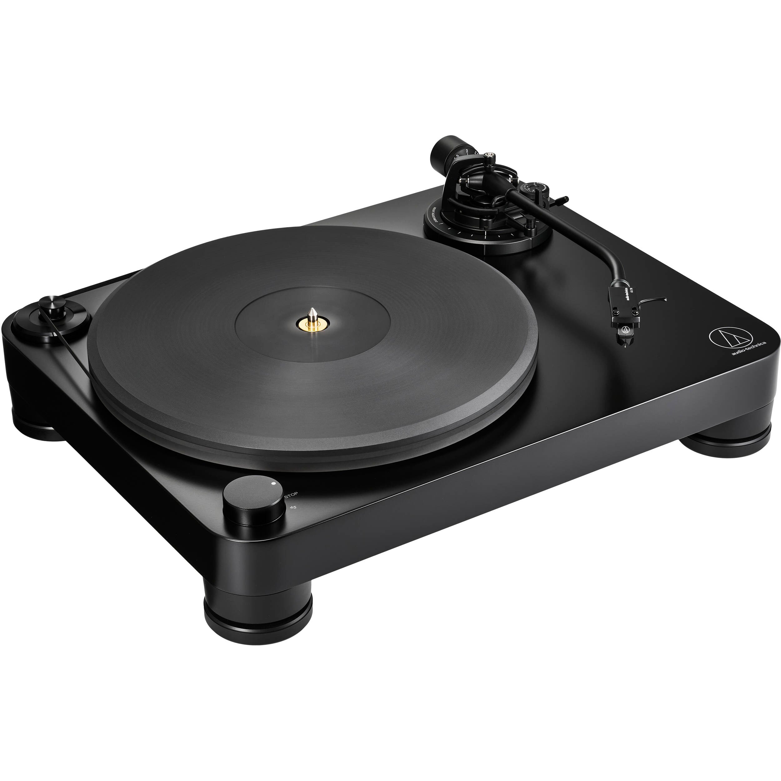 Audio-Technica AT-LP7X Fully Manual Belt Drive Turntable (33-1/3 RPM, 45 RPM)