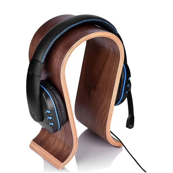 AUDIOCULAR AA08 Wooden Headphone Stand - The Audio Store