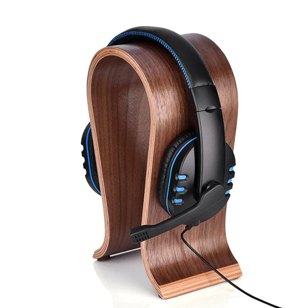AUDIOCULAR AA08 Wooden Headphone Stand - The Audio Store