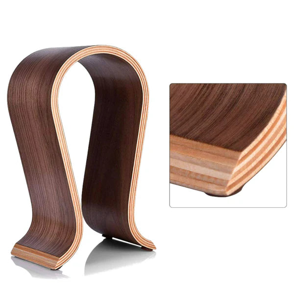 AUDIOCULAR AA08 Wooden Headphone Stand - The Audio Store