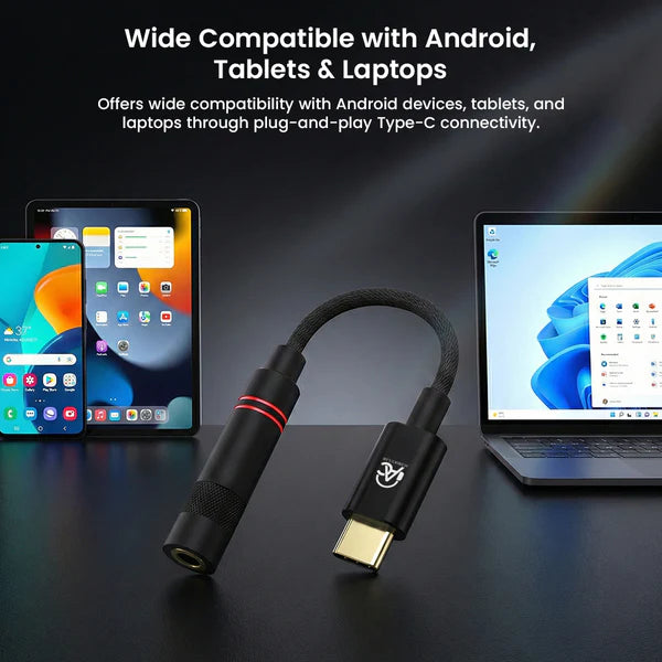 AUDIOCULAR BEAM Hi-Res Portable DAC Dongle CX31993 + MAX Amp