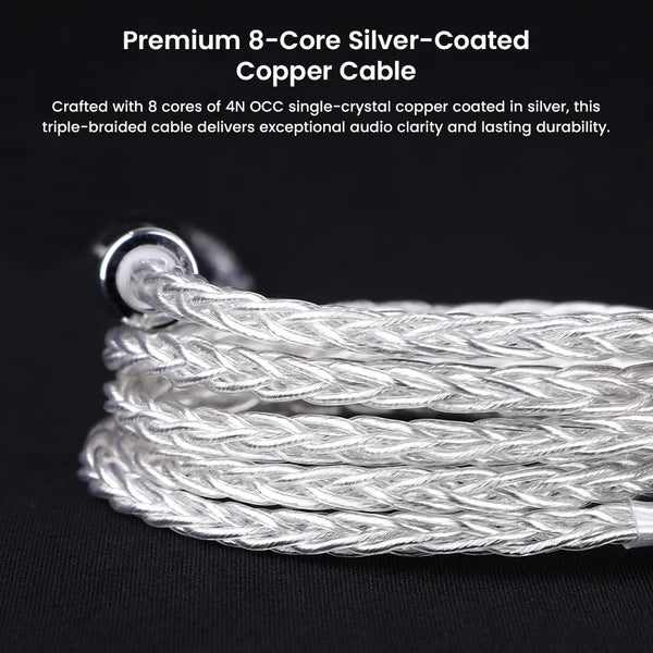 AUDIOCULAR C11 8-Core 4N OCC Modular Cable For IEMs