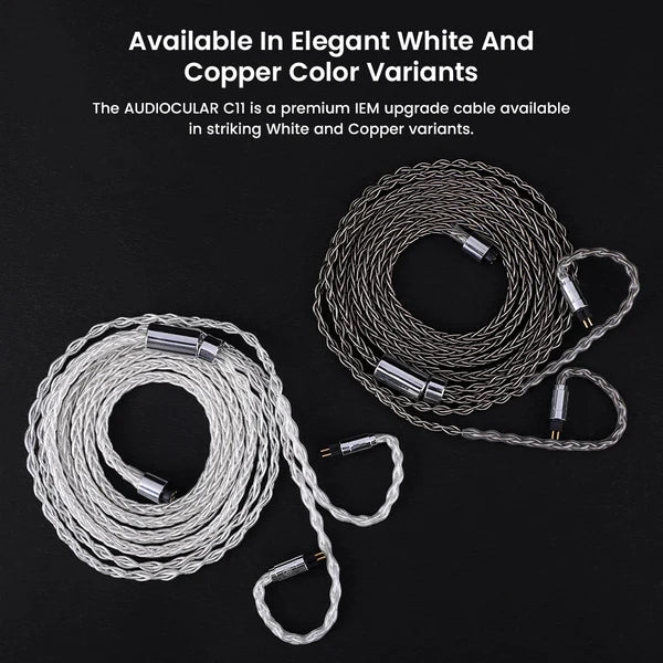 AUDIOCULAR C11 8-Core 4N OCC Modular Cable For IEMs