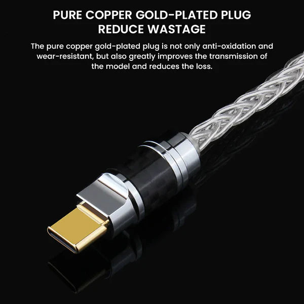 AUDIOCULAR C13 Type-C to Lightning Interconnect Cable