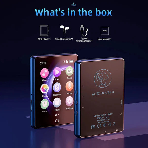 AUDIOCULAR M41 Portable Mp3 Player - The Audio Store