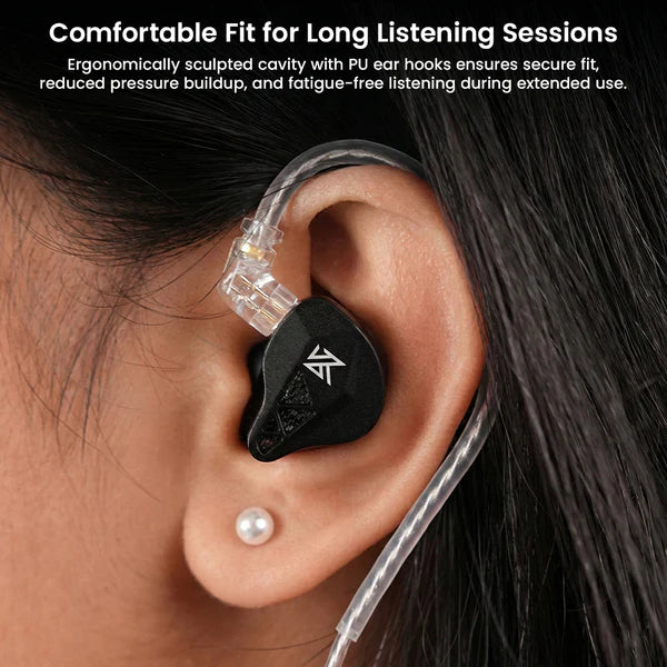 AUDIOCULAR x KZ Beast 10mm Dual Driver IEM With Mic