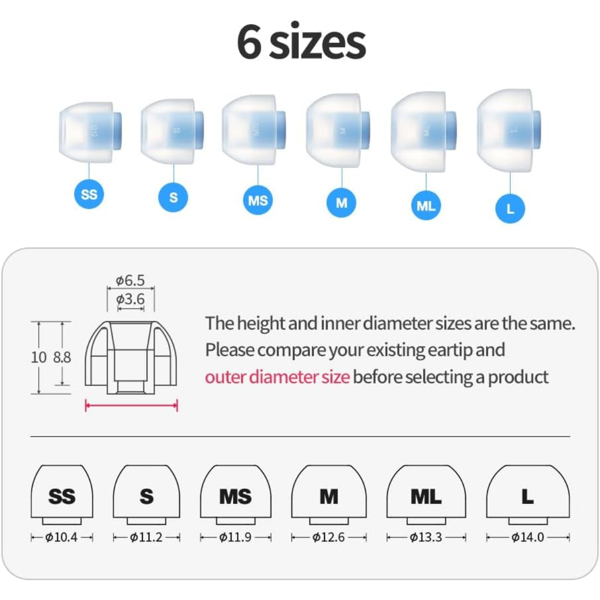 AZLA SednaEarfit ORIGIN Eartips - The Audio Store