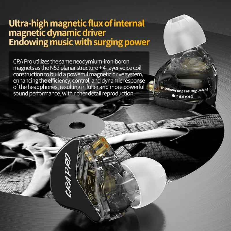 CCA CRA Pro IEM With Mic