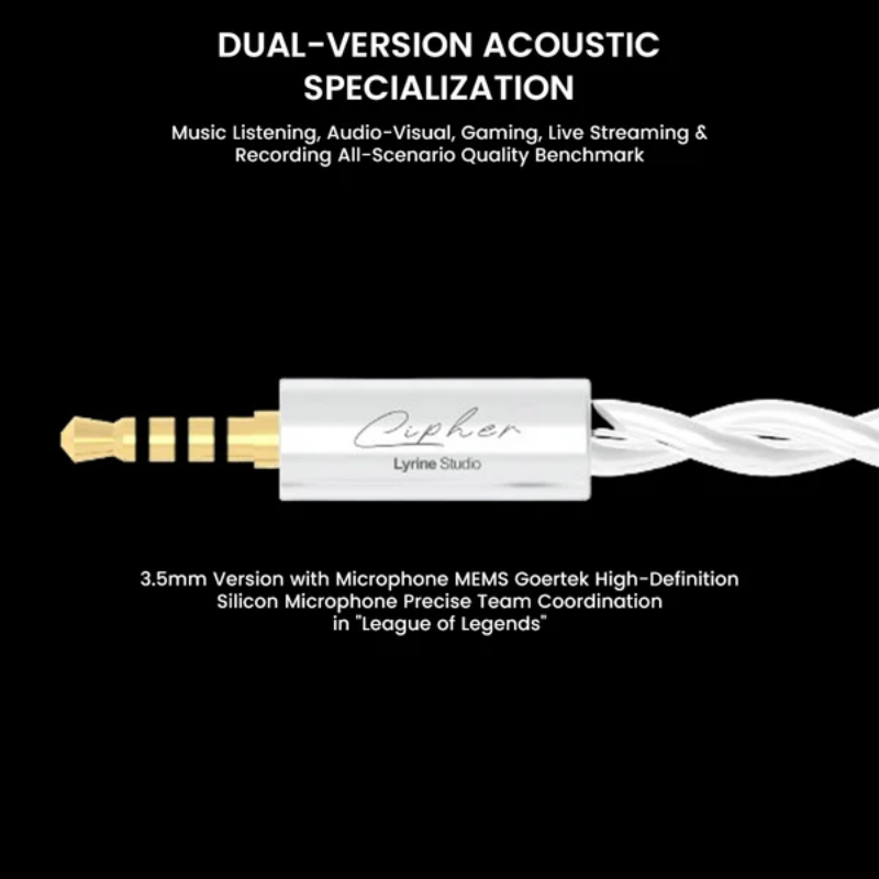 EarAcoustic x Zkaaai Cipher IEM With Mic