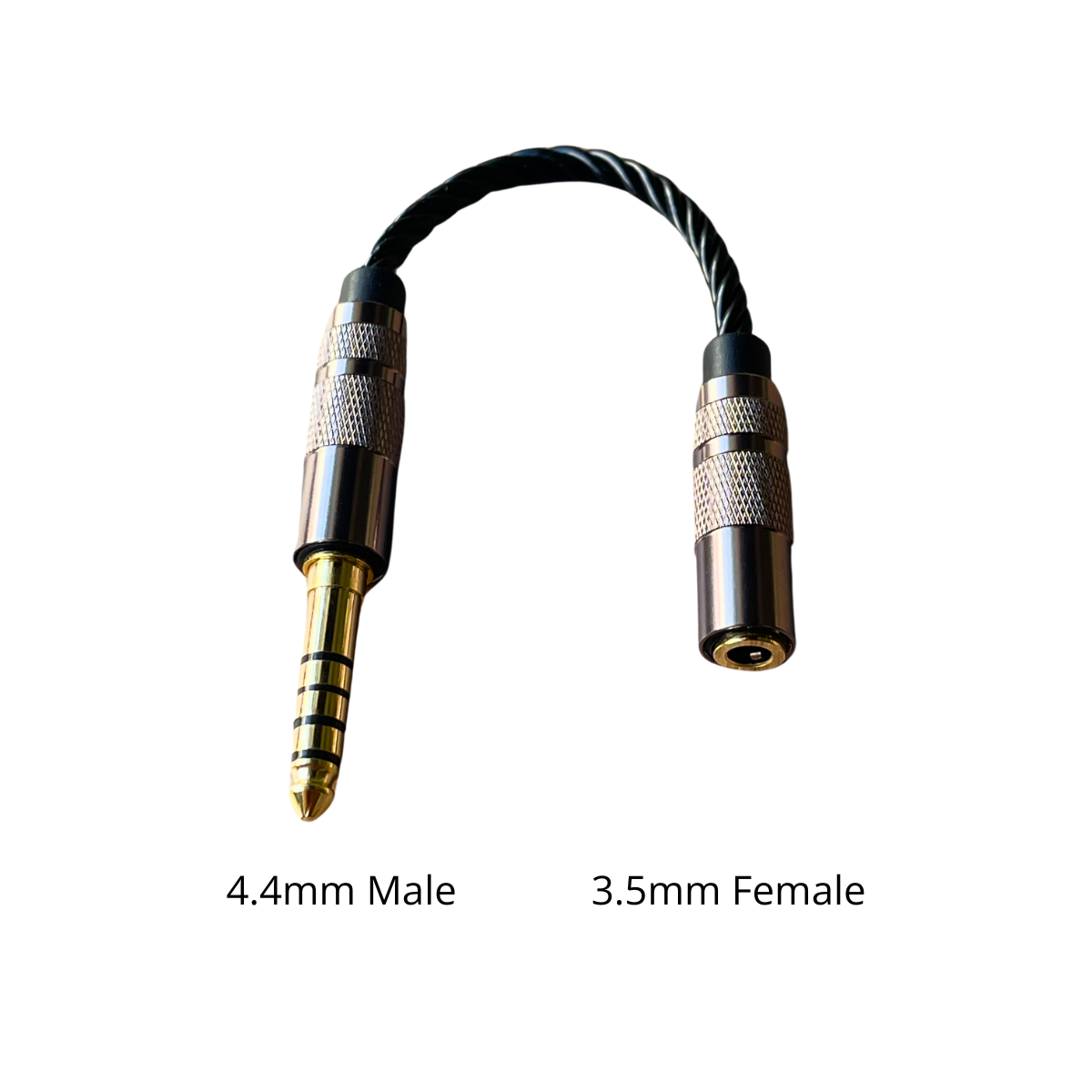 EarAudio 4.4mm Male to 3.5mm female Adapter Cable - The Audio Store
