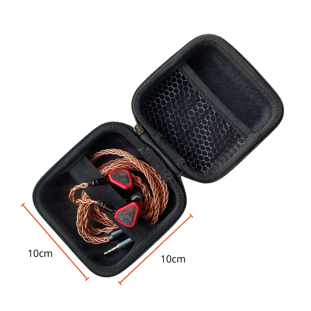 EarAudio In-Ear Monitors (IEM), Earphones Carry Case - The Audio Store