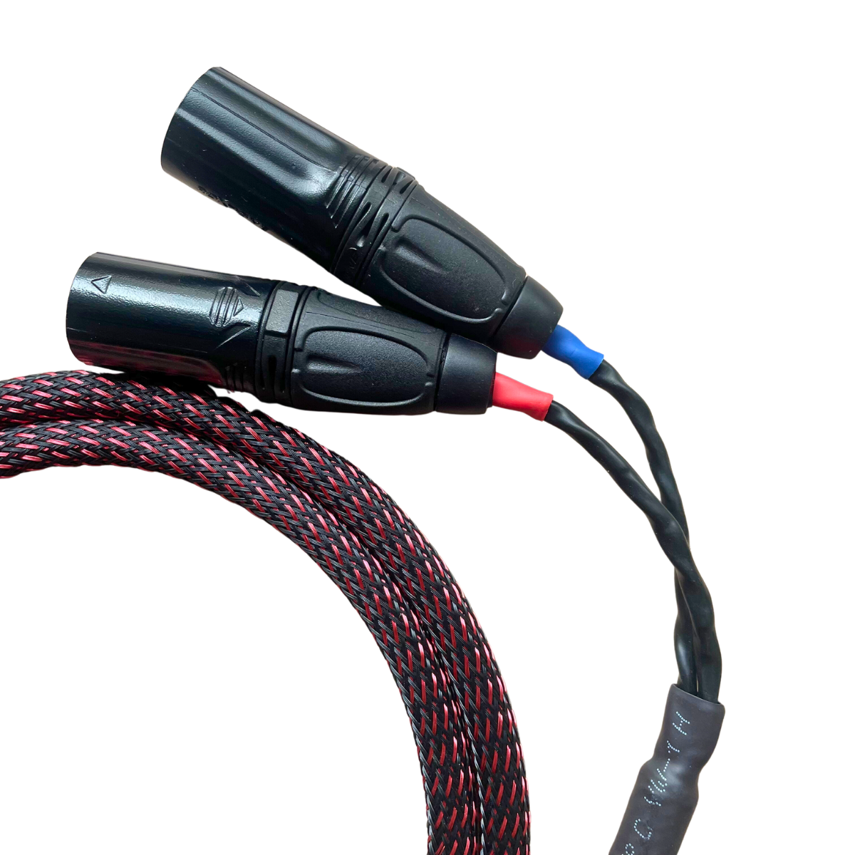 EarAudio Premium Dual 3 Pin XLR To 4.4mm Male Interconnects Cable - The Audio Store