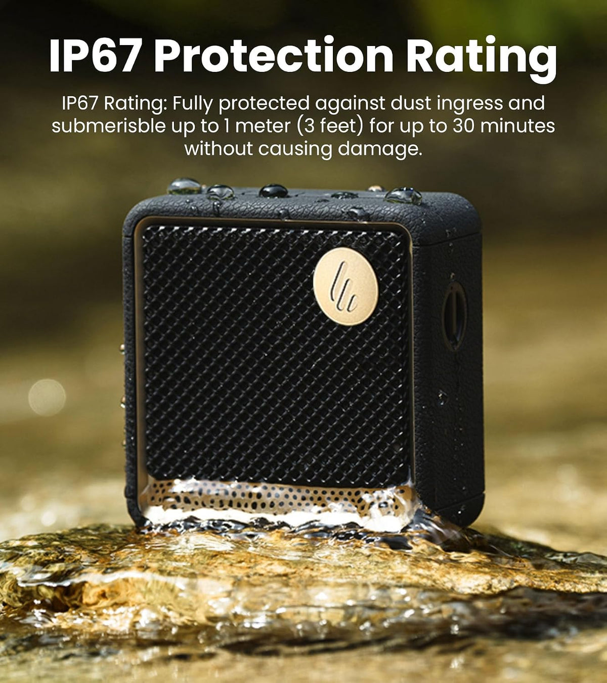 Edifier ES20 Portable Bluetooth Speaker with IP67 Waterproof & Ambient Lights