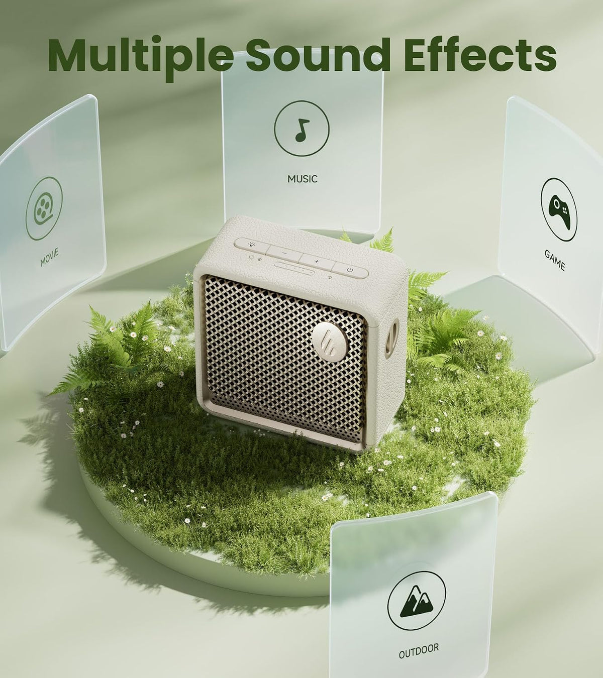 Edifier ES20 Portable Bluetooth Speaker with IP67 Waterproof & Ambient Lights