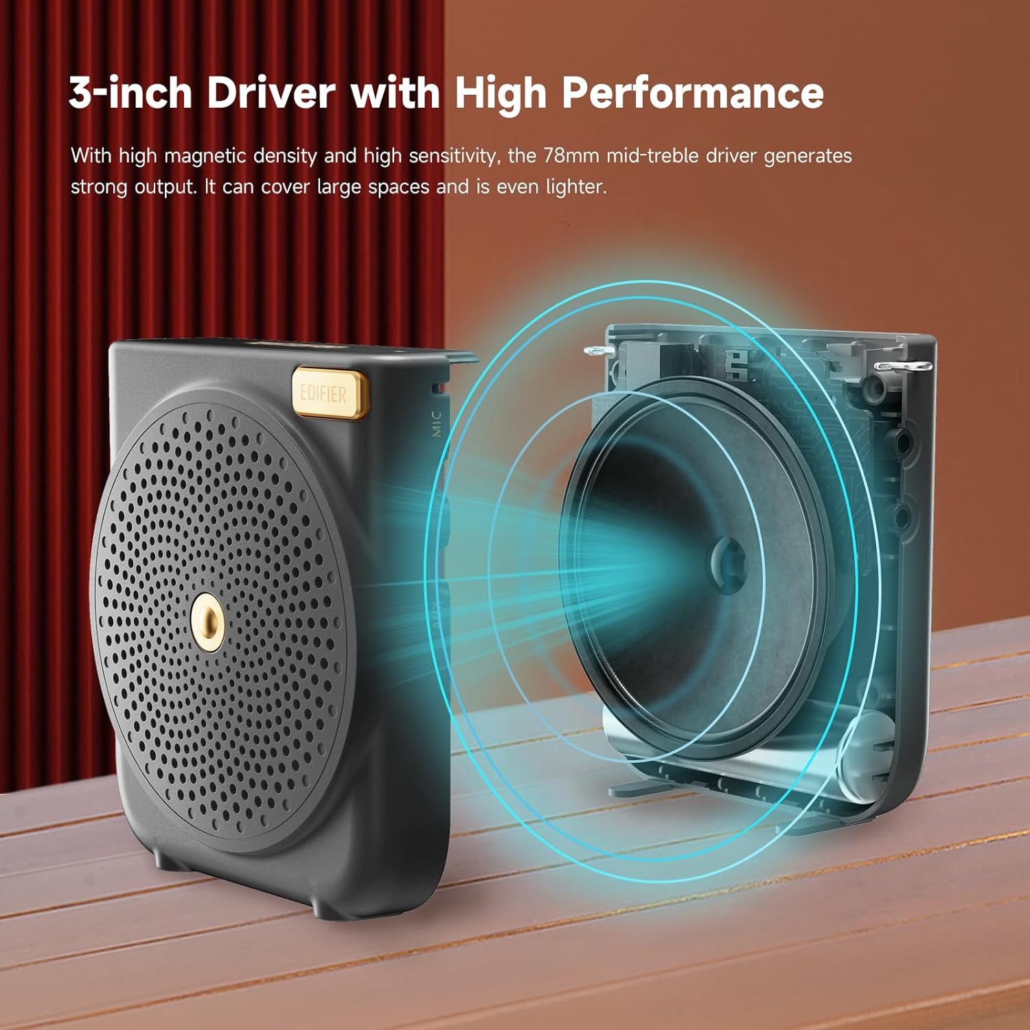 Edifier MF3 Portable Voice Amplifier - The Audio Store